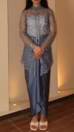 Dana Kebaya in Denim Blue