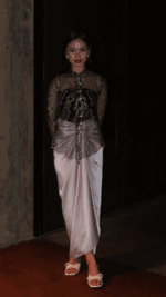 Maia Kebaya in Black Nude