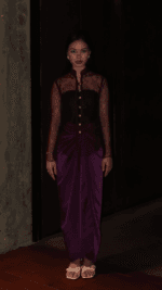 Maia Kebaya in Burgundy